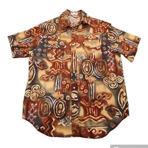 Western Style Shirt Short Sleeve Shirt